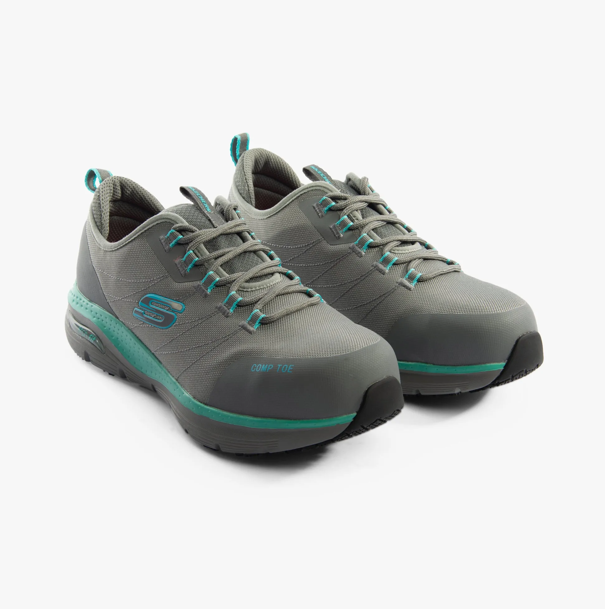 108075EC/GYAQ ARCH FIT - EBINAL SR Womens Trainers Grey/Aqua