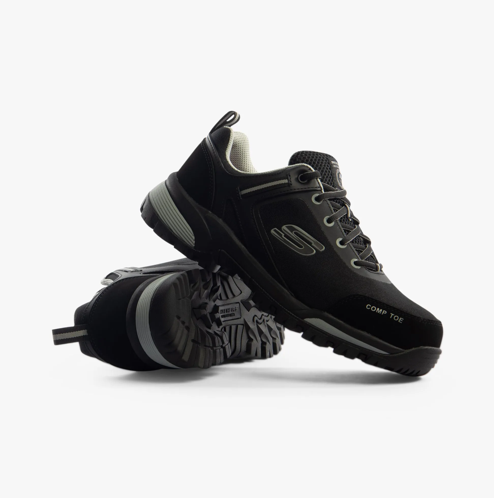 200188EC/BKGY GATLON - STRIGAX Mens Trainers Black/Gray