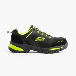 200188EC/BKLM GATLON Mens Trainers Black/Lime