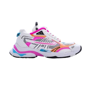 ASH Women's Fuchsia/White/Turquoise Sneaker