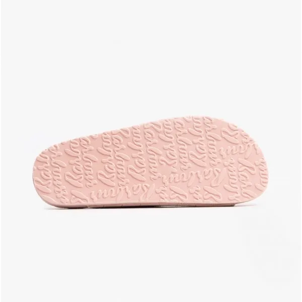 Barbour ELLIS Womens Suede Mule Slippers Pink
