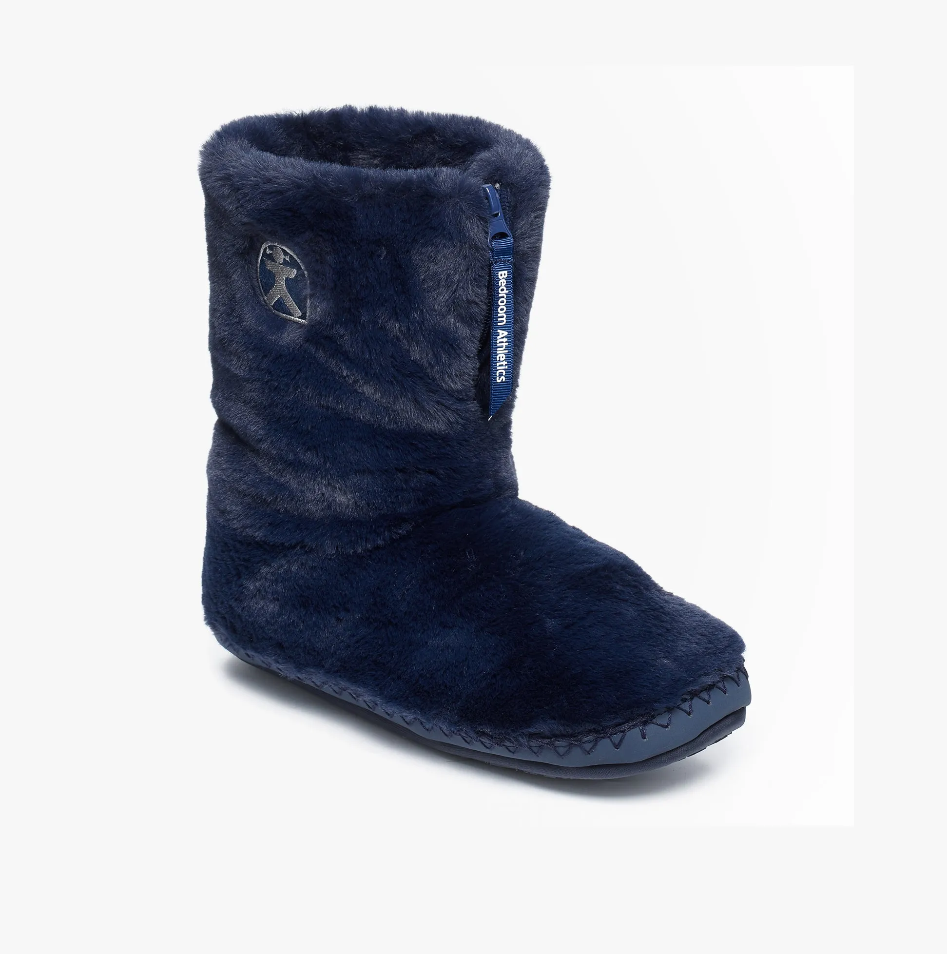 Bedroom Athletics MARILYN Womens Faux Fur Boots Peacoat Navy