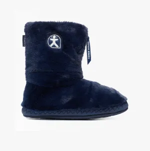 Bedroom Athletics MARILYN Womens Faux Fur Boots Peacoat Navy