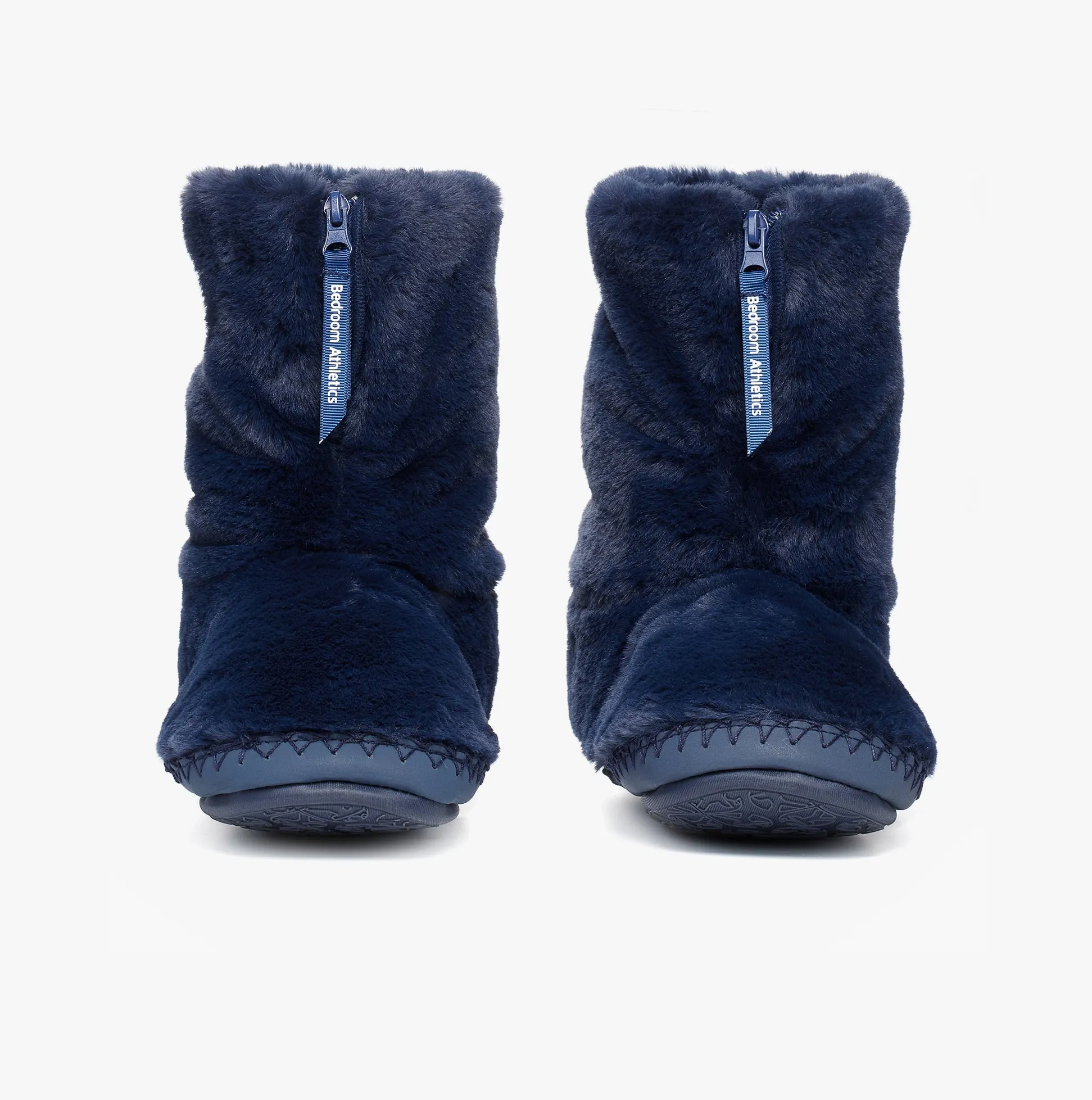 Bedroom Athletics MARILYN Womens Faux Fur Boots Peacoat Navy