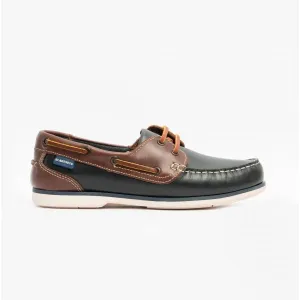 Blakeseys SOPHIE Womens Leather Deck Shoes Navy