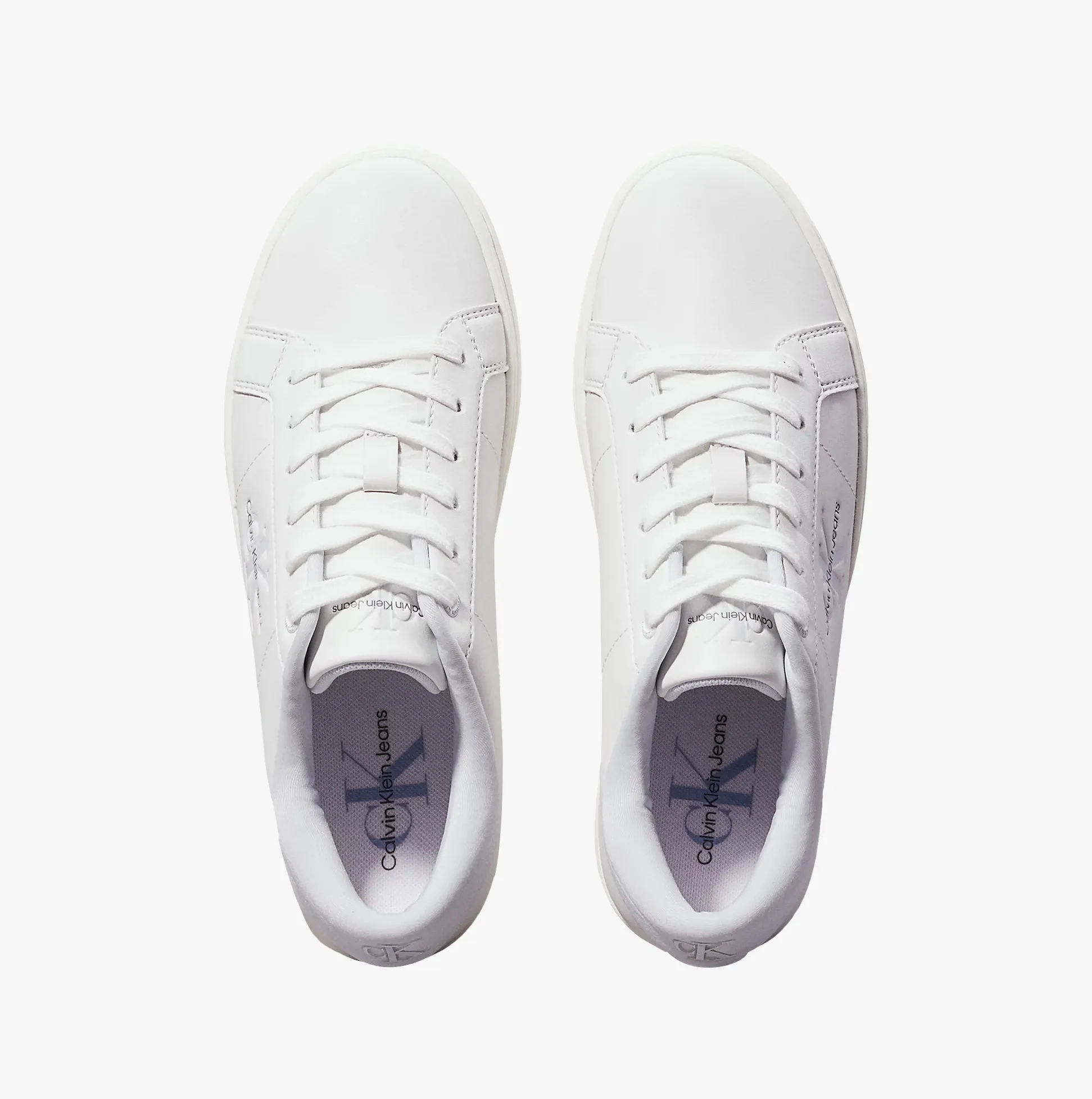 Calvin Klein CLASSIC CUPSOLE Womens Trainers Bright White/Plein Air