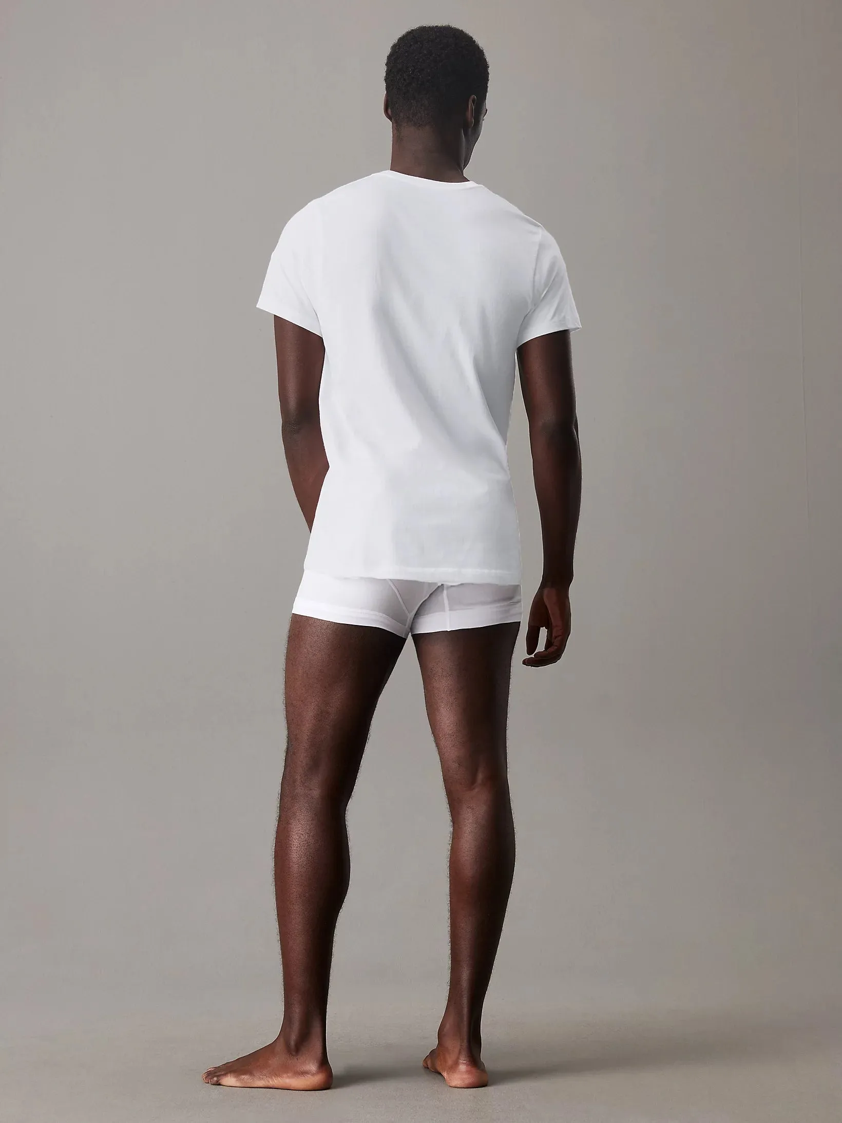 Calvin Klein  CREW NECK 3 Pack Mens Cotton T-Shirts White