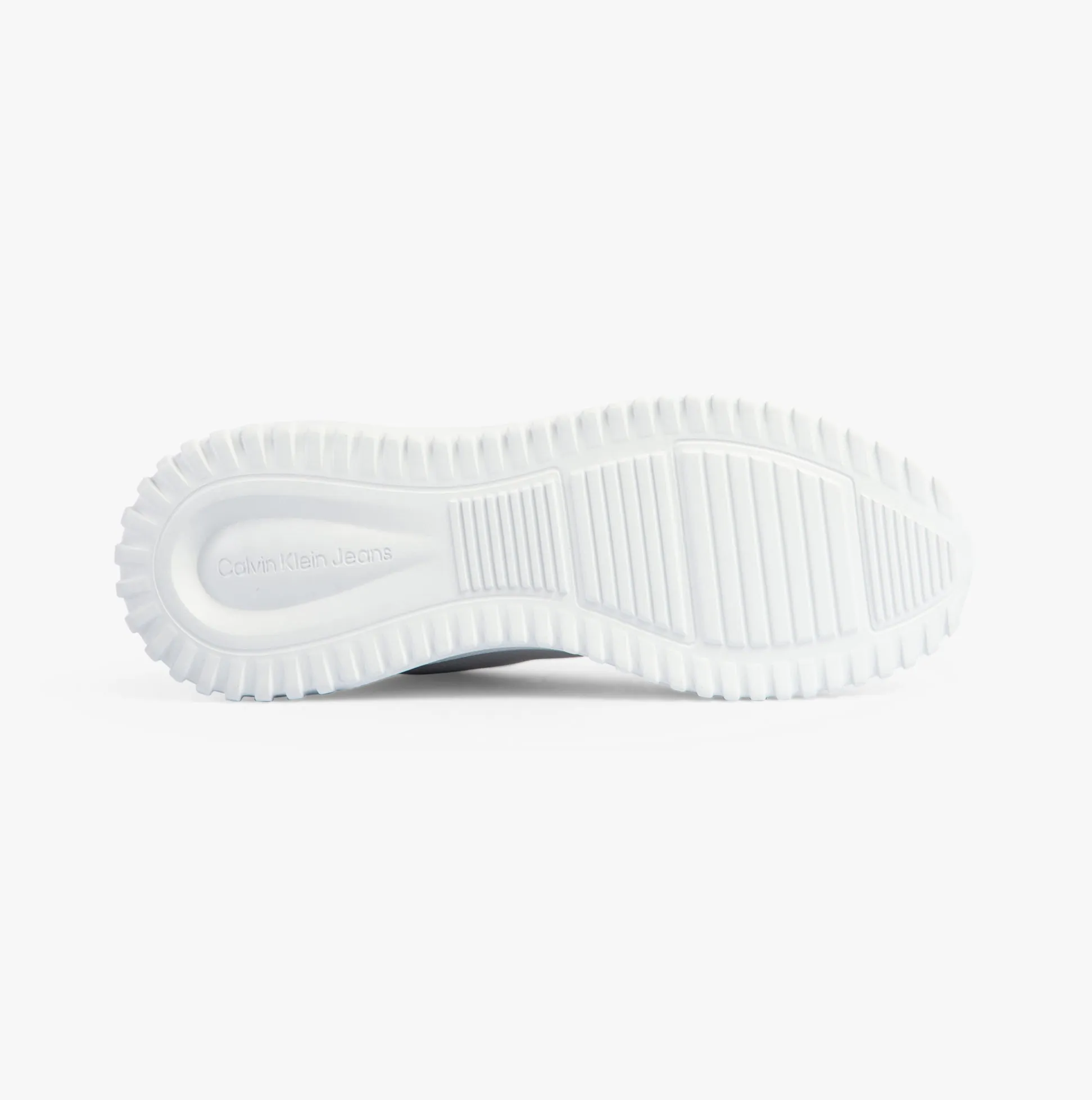 Calvin Klein EVA RUNNER LOW LACE Mens Trainers O Mushroom/Bitter Chocolate/White