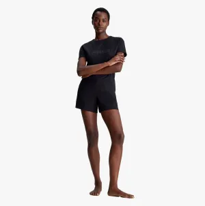 Calvin Klein INTENSE POWER Womens Short Pyjama Set Black