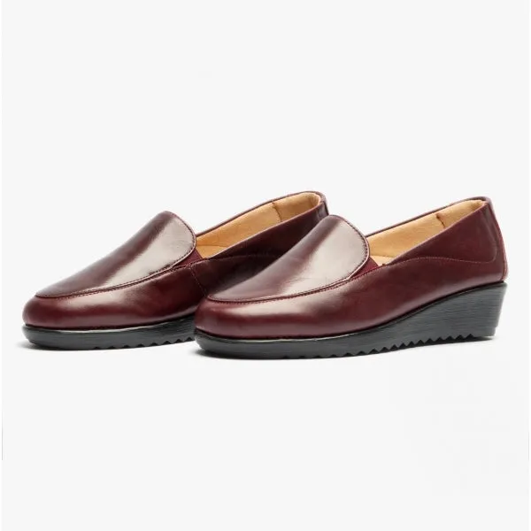 Comfortology MIRANDA Womens Leather Shoes Bordeaux