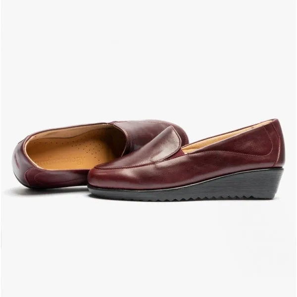 Comfortology MIRANDA Womens Leather Shoes Bordeaux