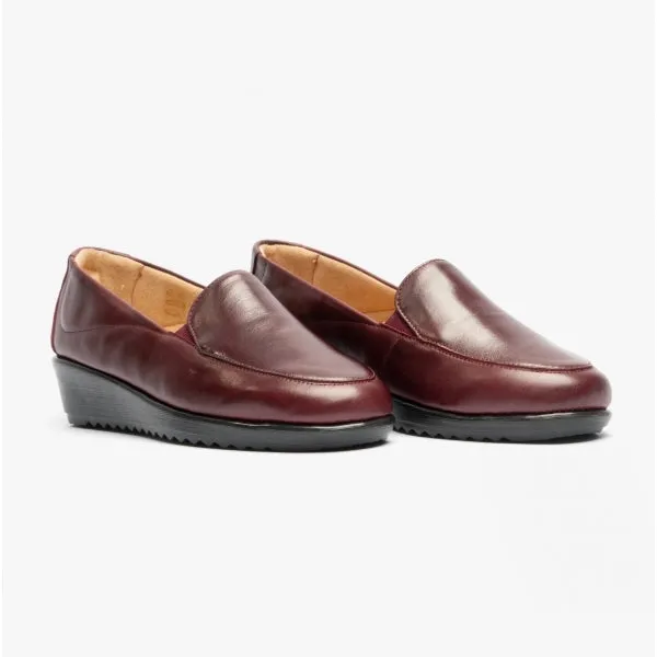Comfortology MIRANDA Womens Leather Shoes Bordeaux