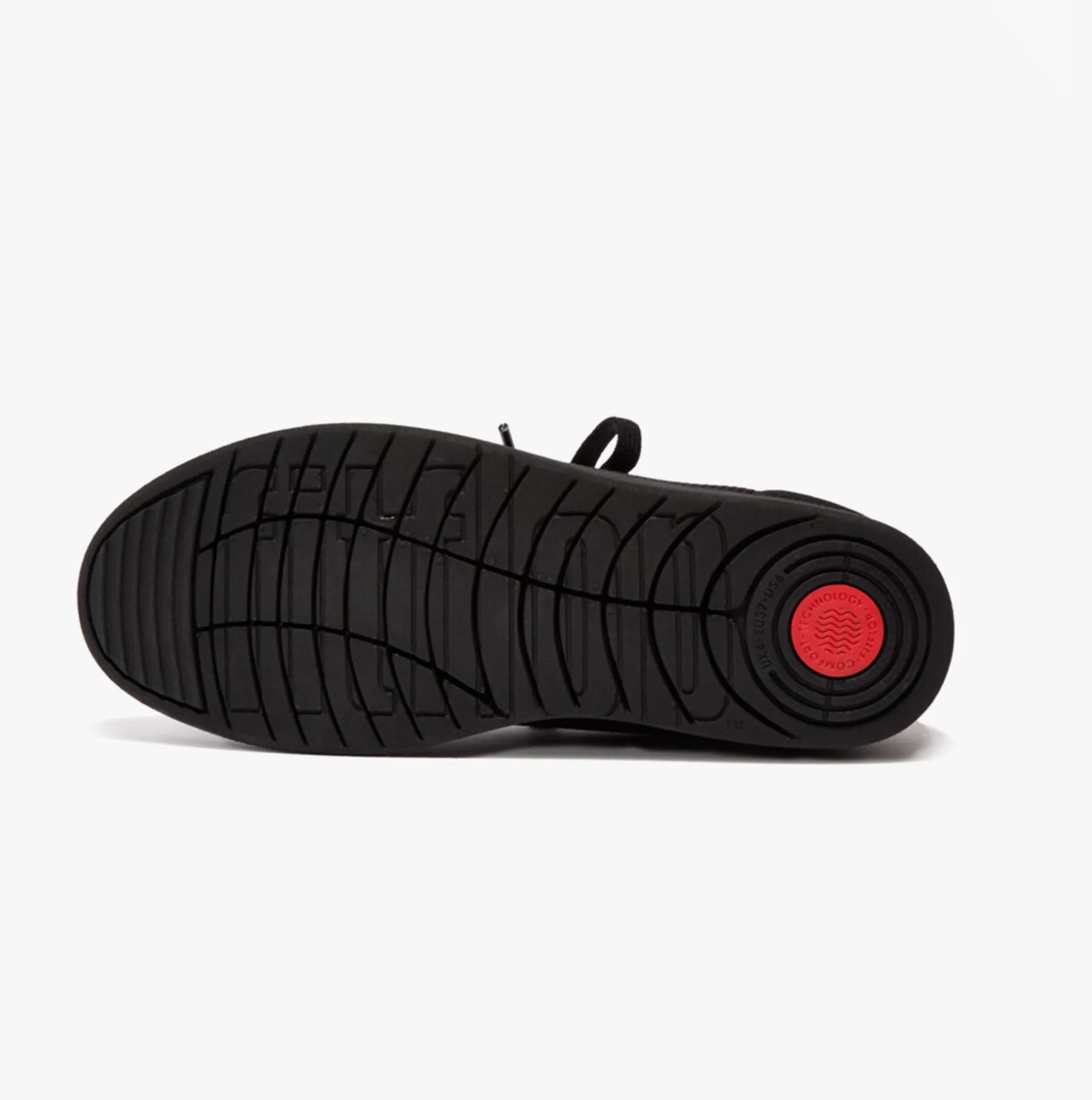 FitFlop RALLY e01 MULTI-KNIT Womens Trainers All Black