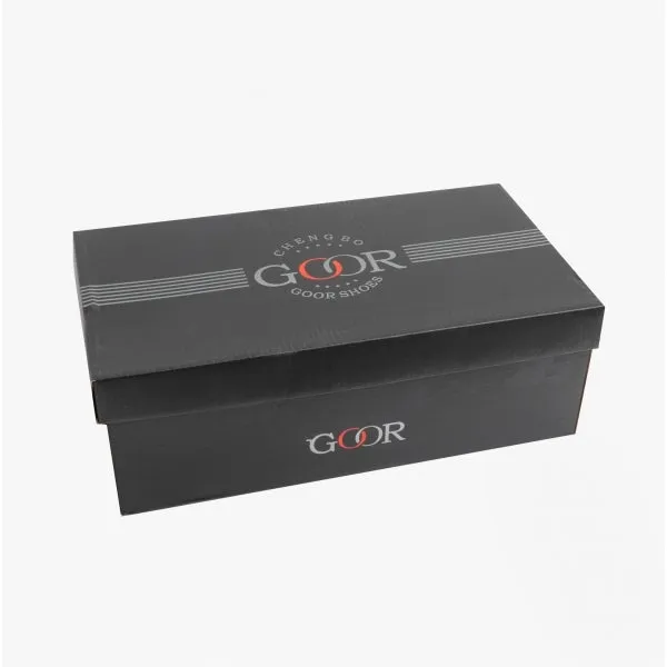 Goor FRANCIS JNR Boys Oxford Lace Up Shoes Oxblood