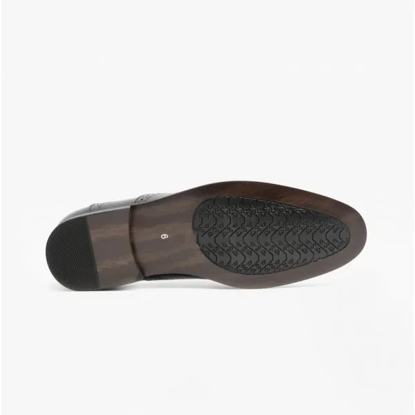 Goor GEORGE Mens Oxford Brogues Black