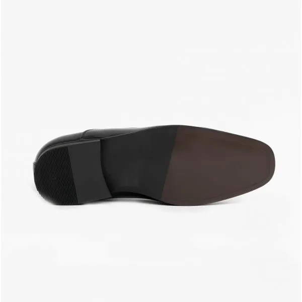 Goor ROONEY Mens Patent Dress Shoes Black