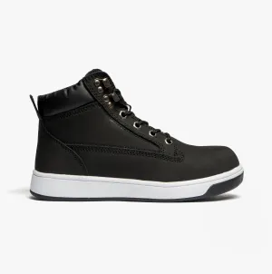 Grafters M057A Unisex Safety Trainer Boots Black