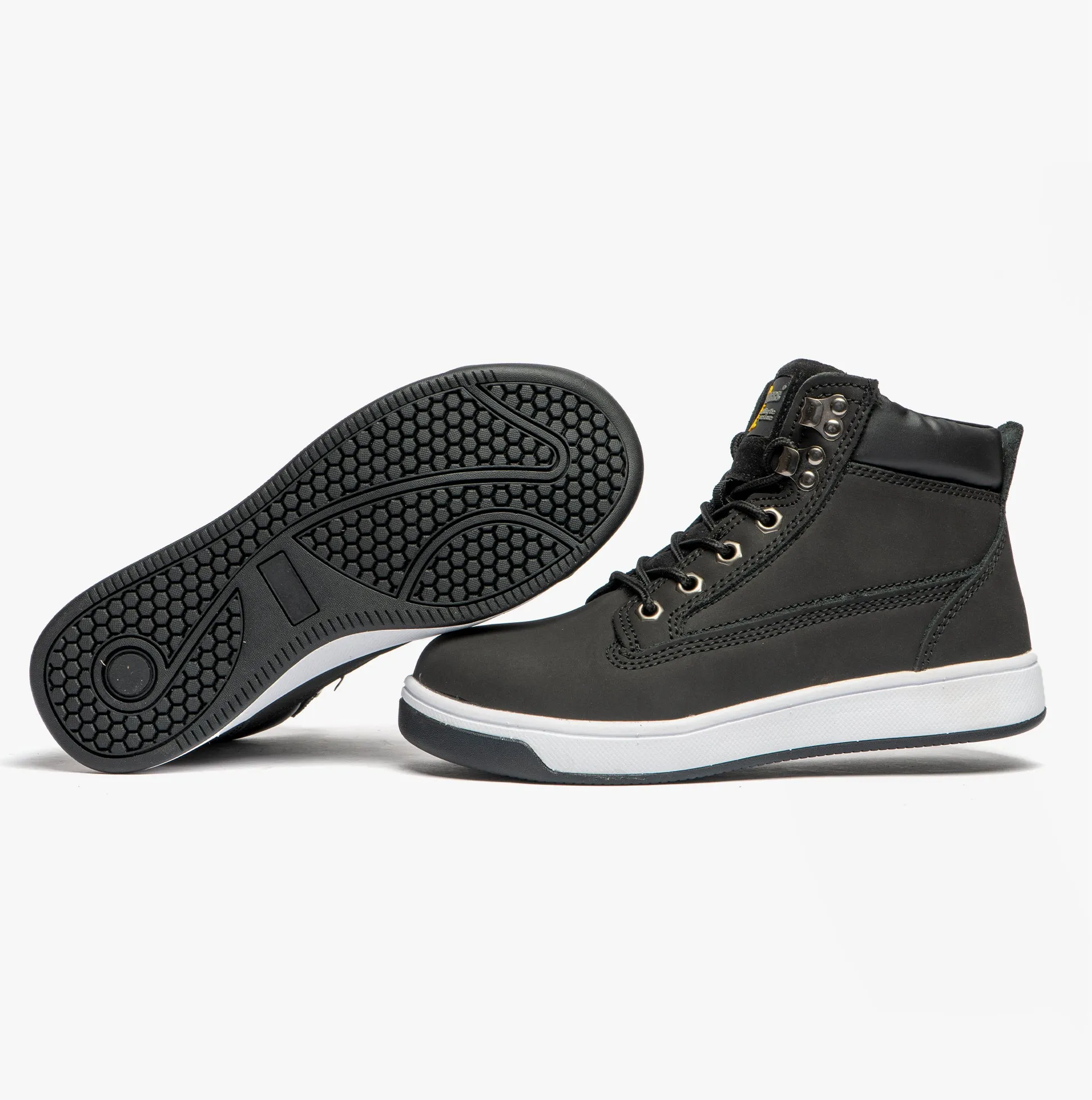 Grafters M057A Unisex Safety Trainer Boots Black