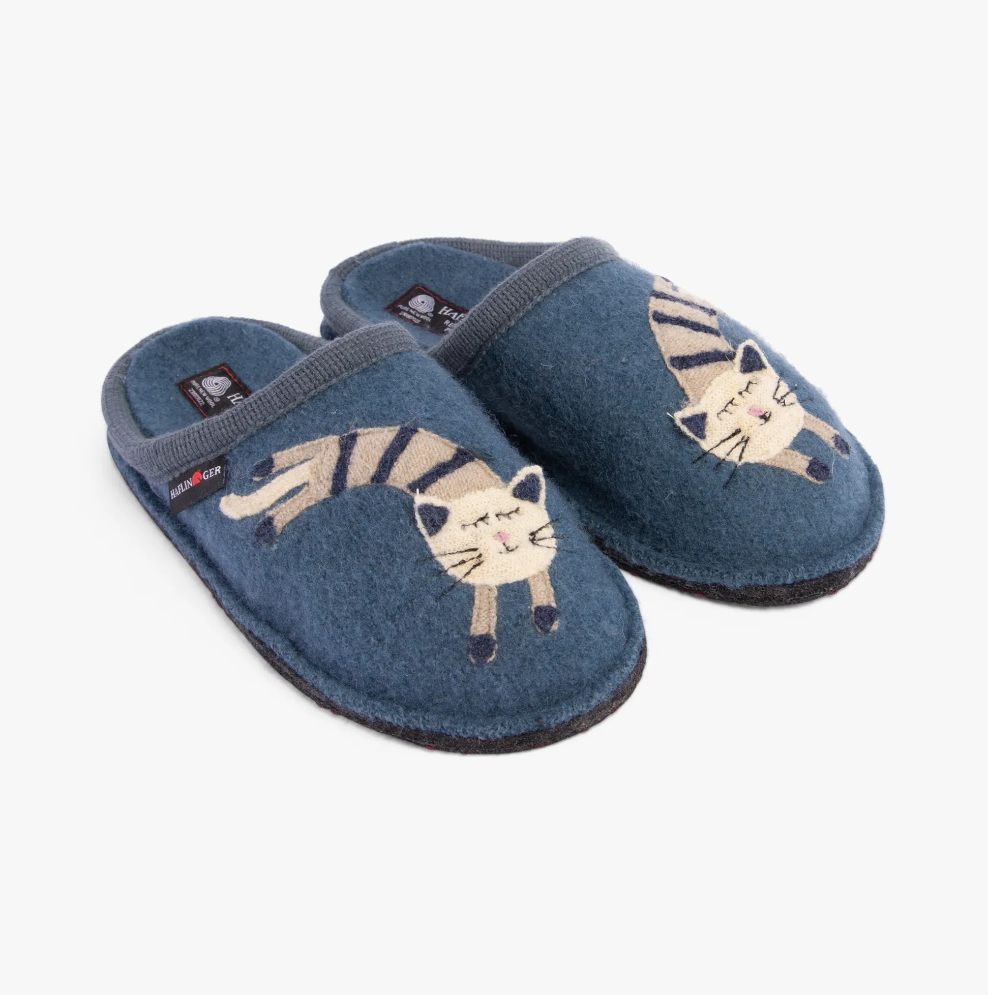 Haflinger CHOUPETTE Womens Slippers Powder Blue