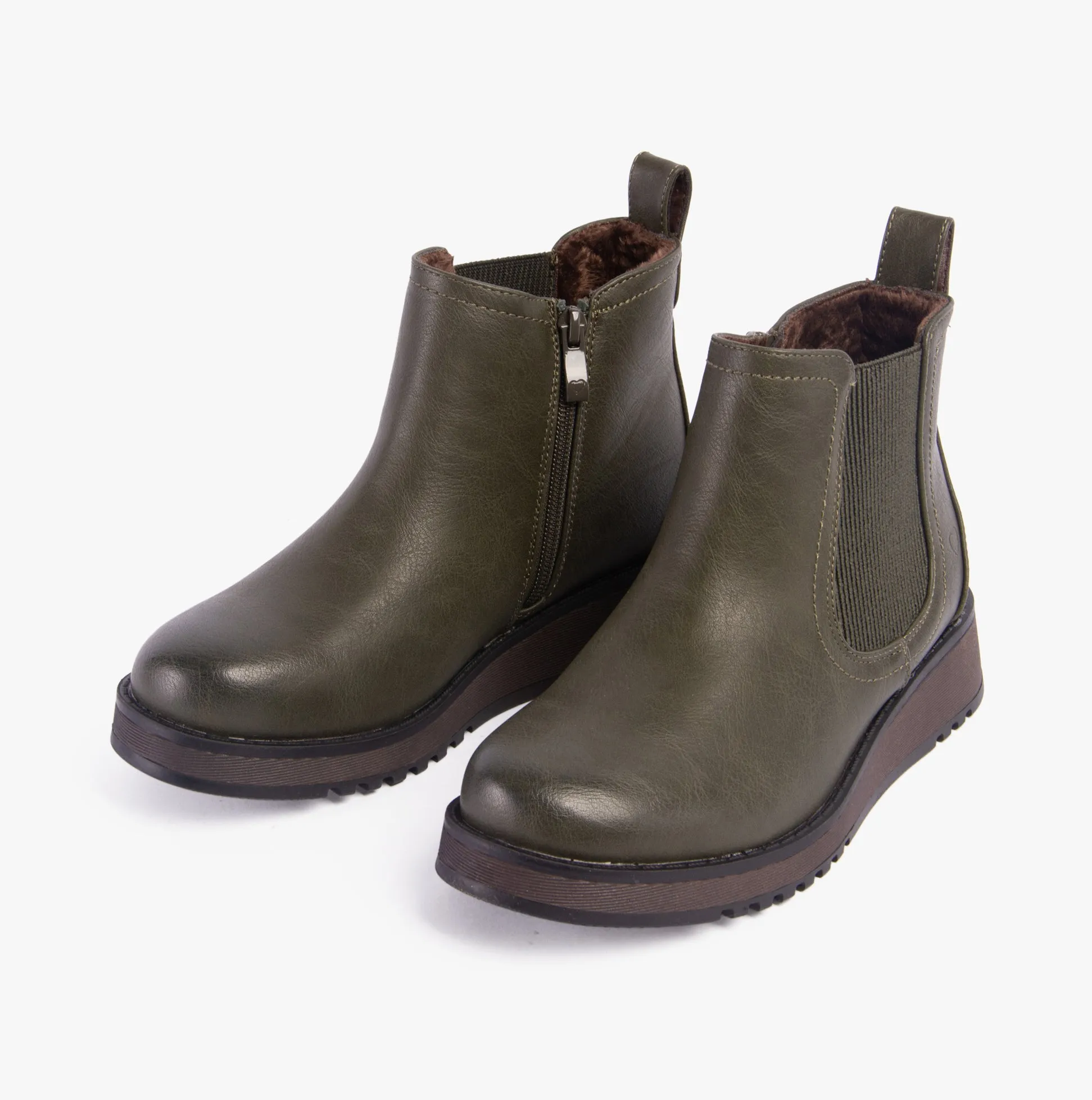 Heavenly Feet NEW ROLO2 Womens Boots Khaki