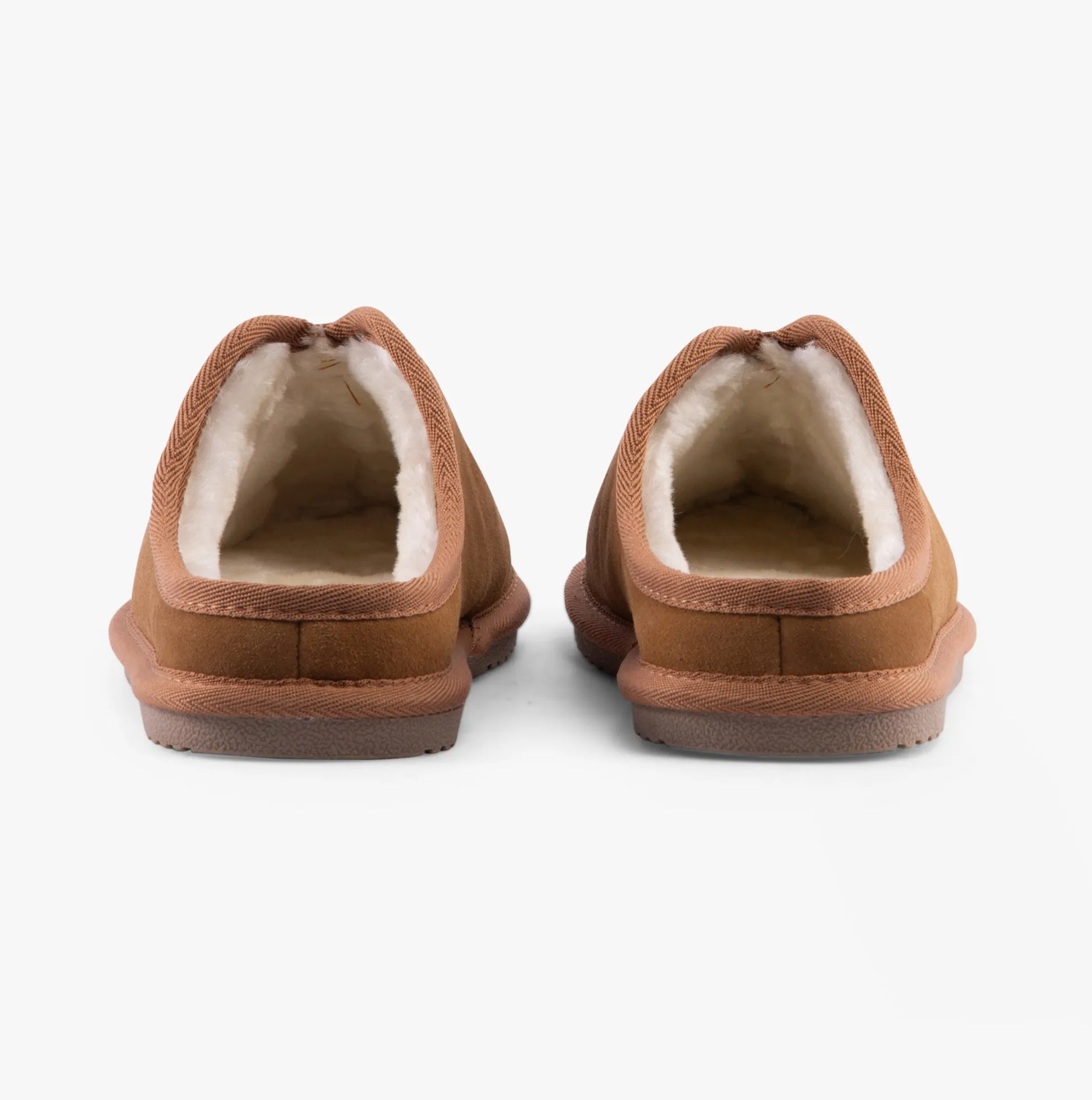 Hush Puppies CONRAD Mens Slippers Tan