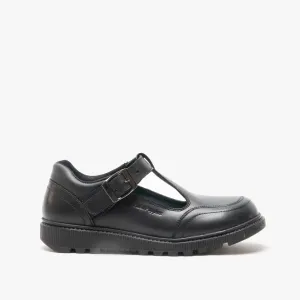 Hush Puppies KERRY Girls School Shoes Black