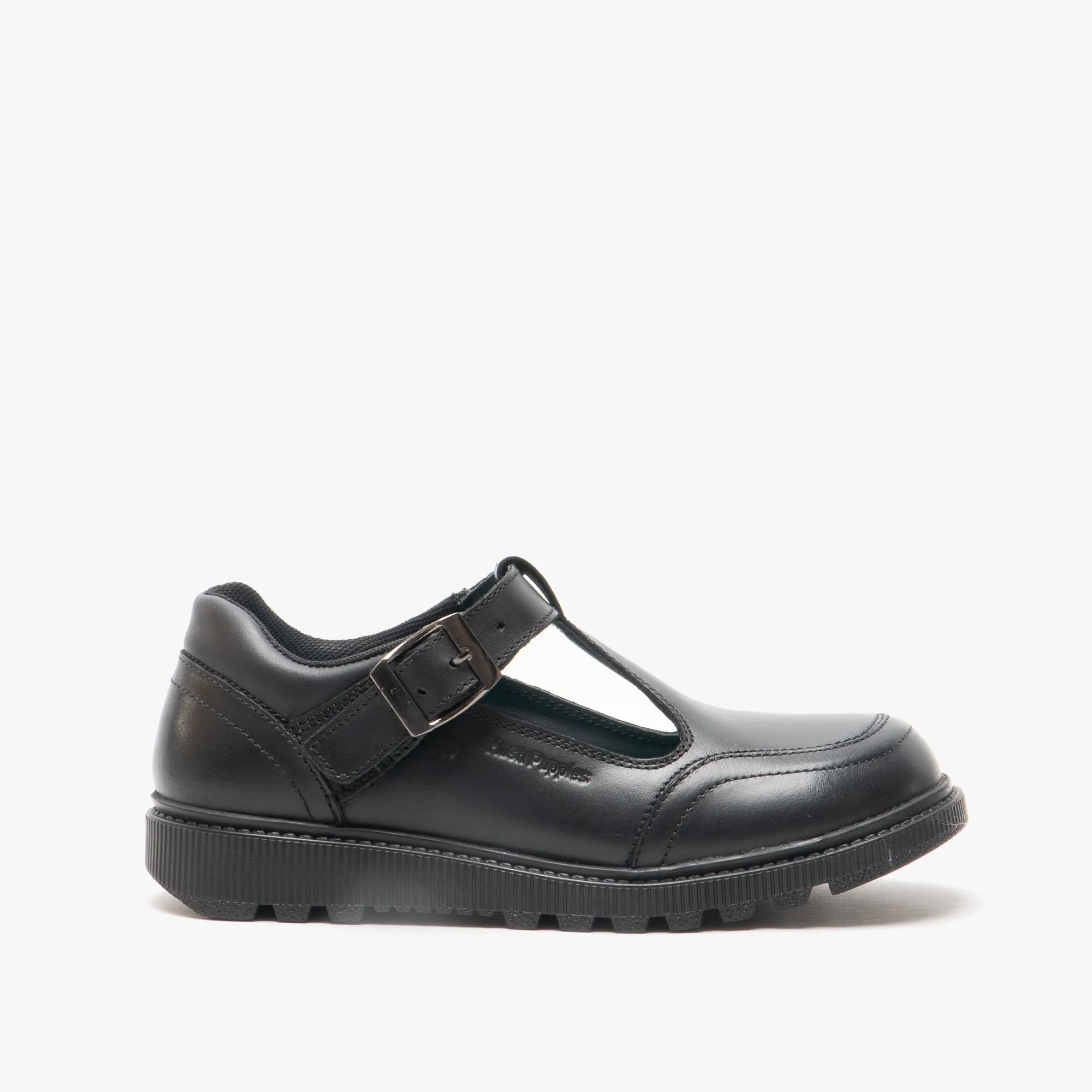 Hush Puppies KERRY Girls School Shoes Black