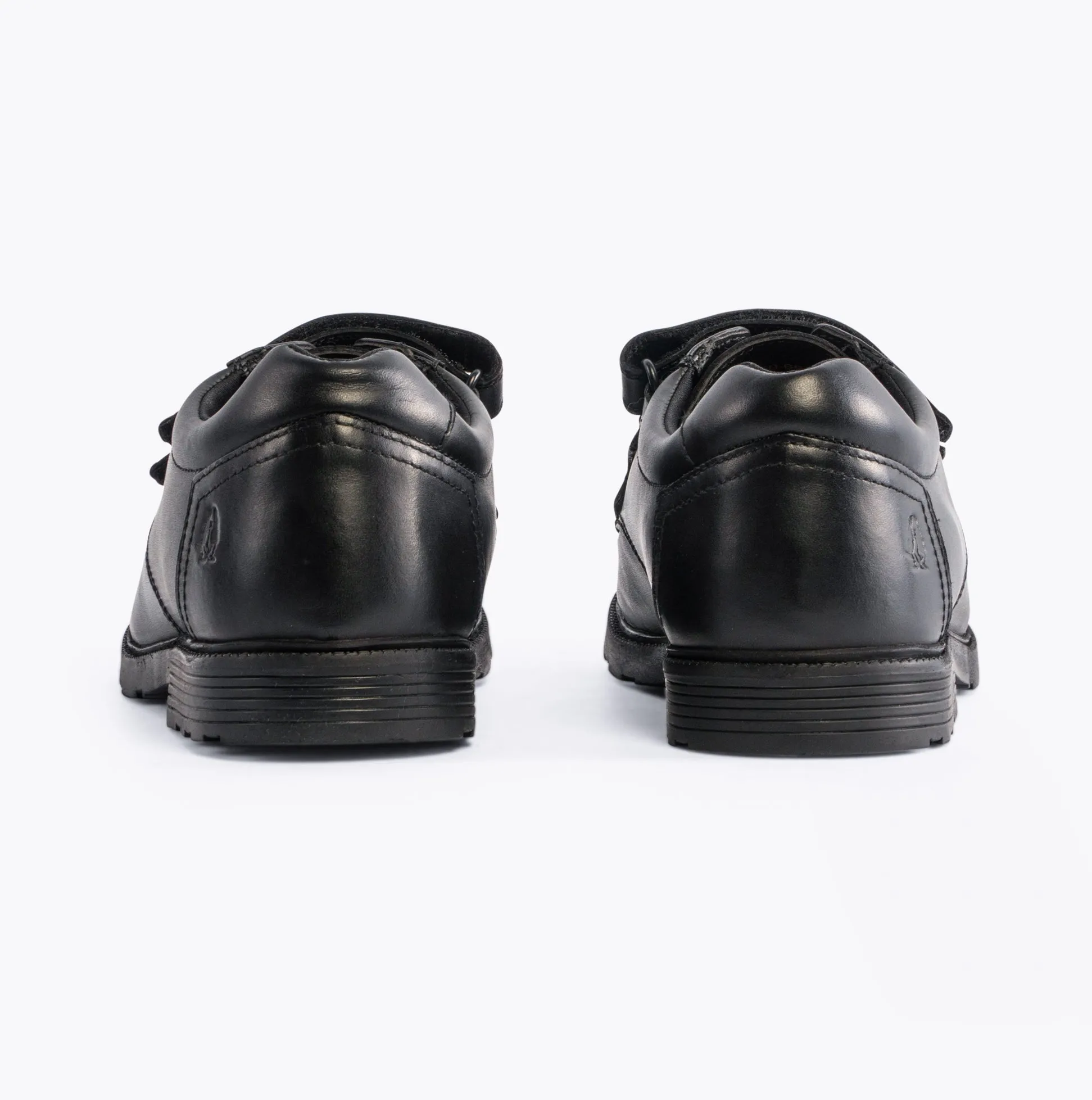 Hush Puppies LOGAN SNR Boys Shoes Black