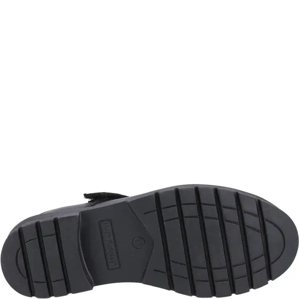 Hush Puppies TANYA Girls School Shoes Black