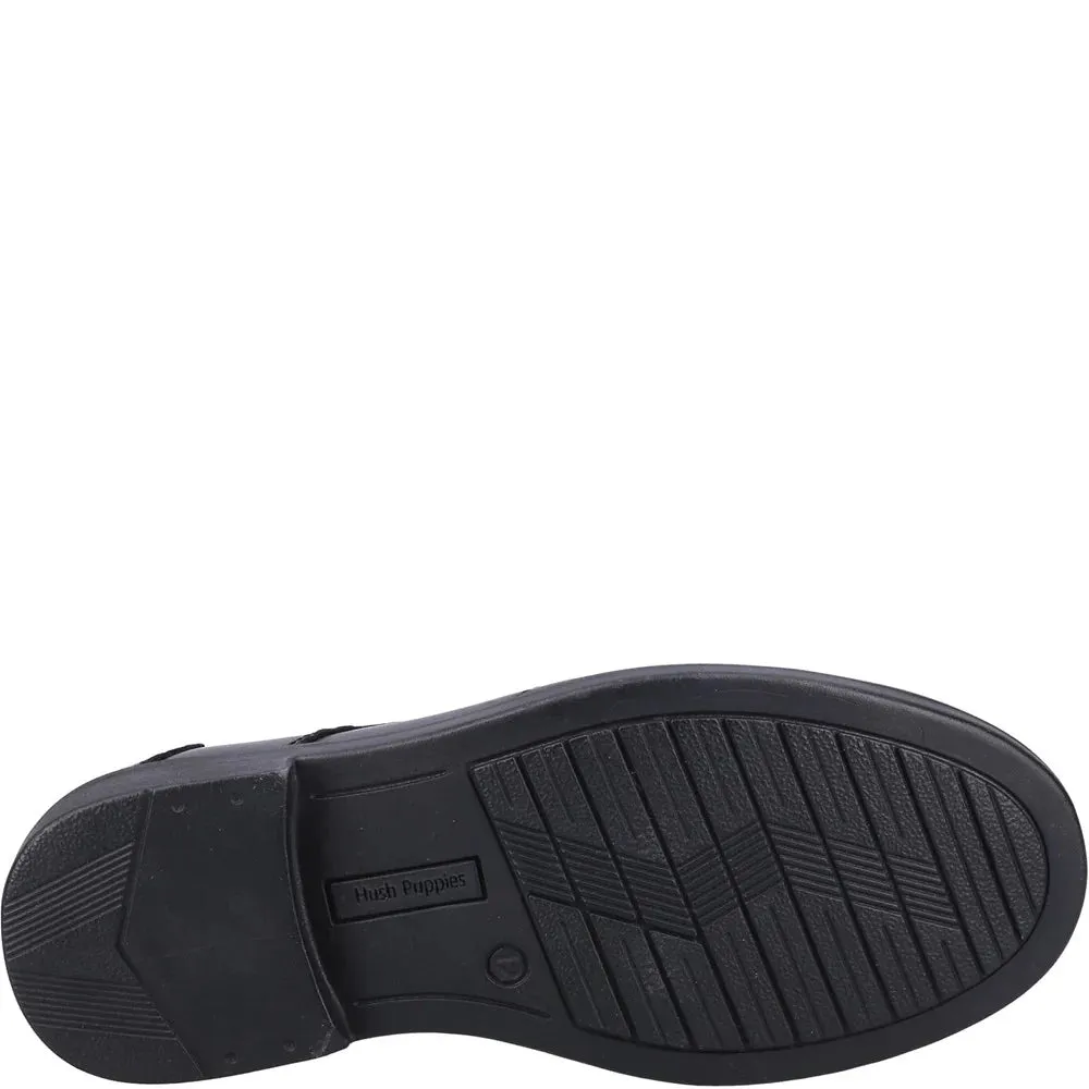 Hush Puppies TOBY SENIOR Boys Shoes Black