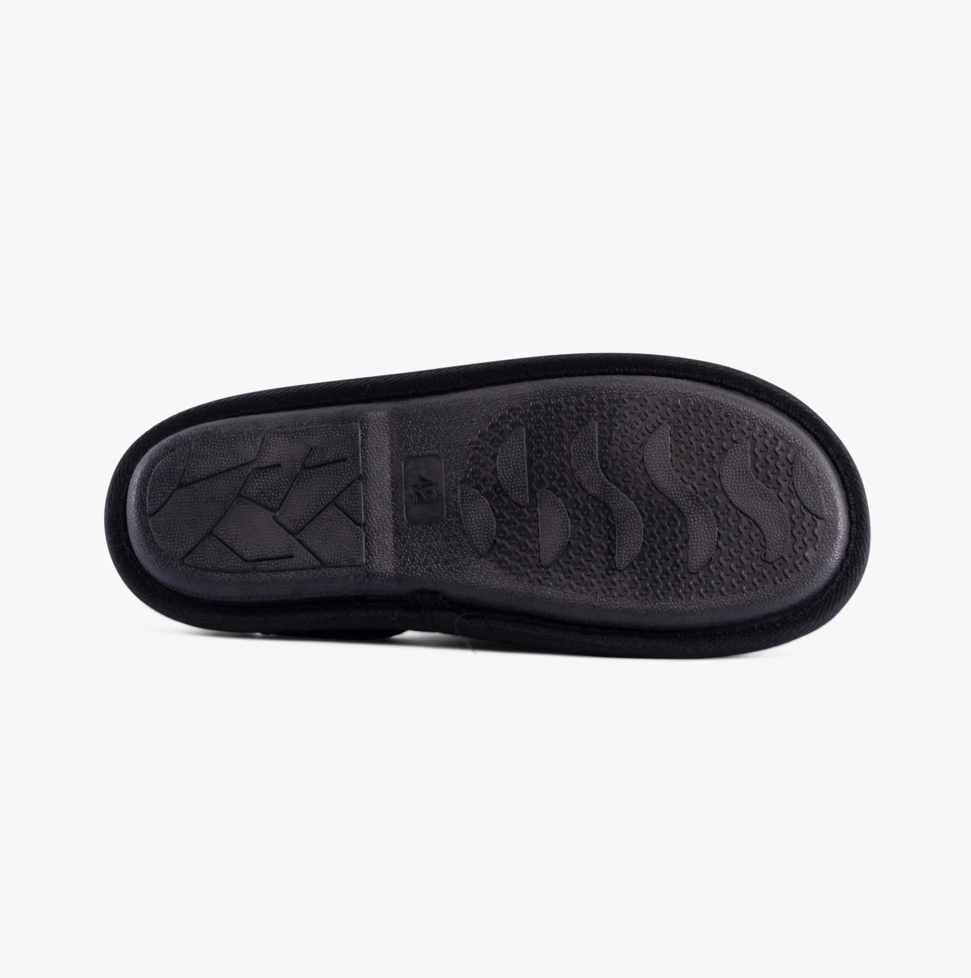 Jack & Jones CORDIE Mens Mule Slippers Anthracite