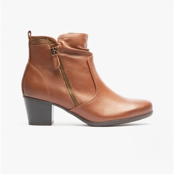 Jana 25363-29-305 Womens Ankle Boots Brown