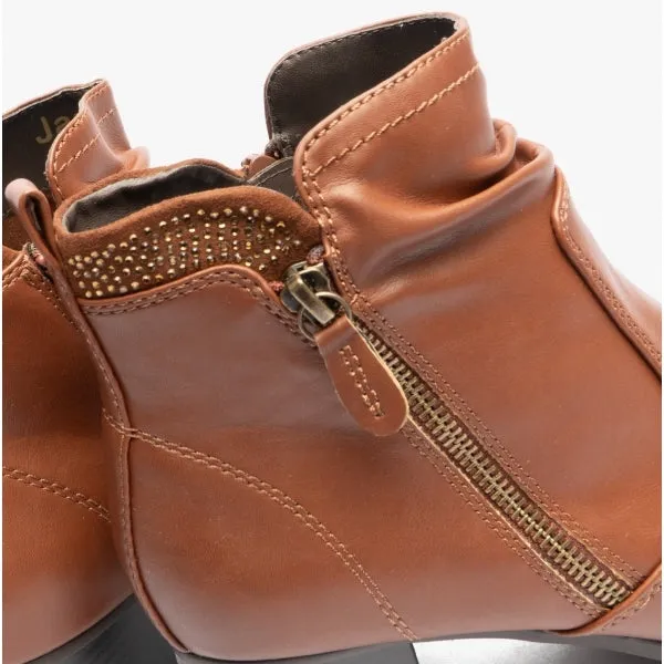 Jana 25363-29-305 Womens Ankle Boots Brown