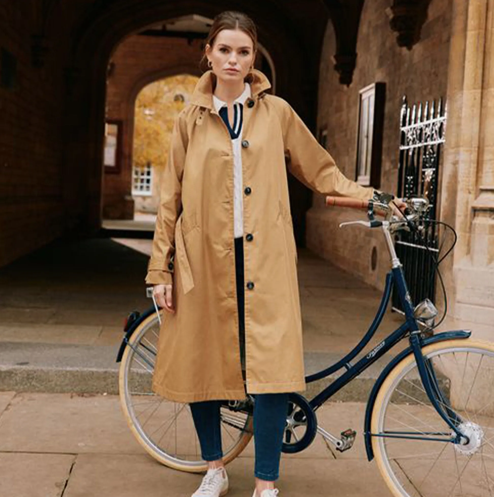 Joules EPWELL Womens Coat Tan