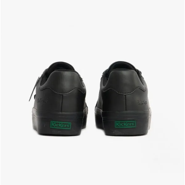 Kickers TOVNI STACK VEGAN Girls Trainers Black