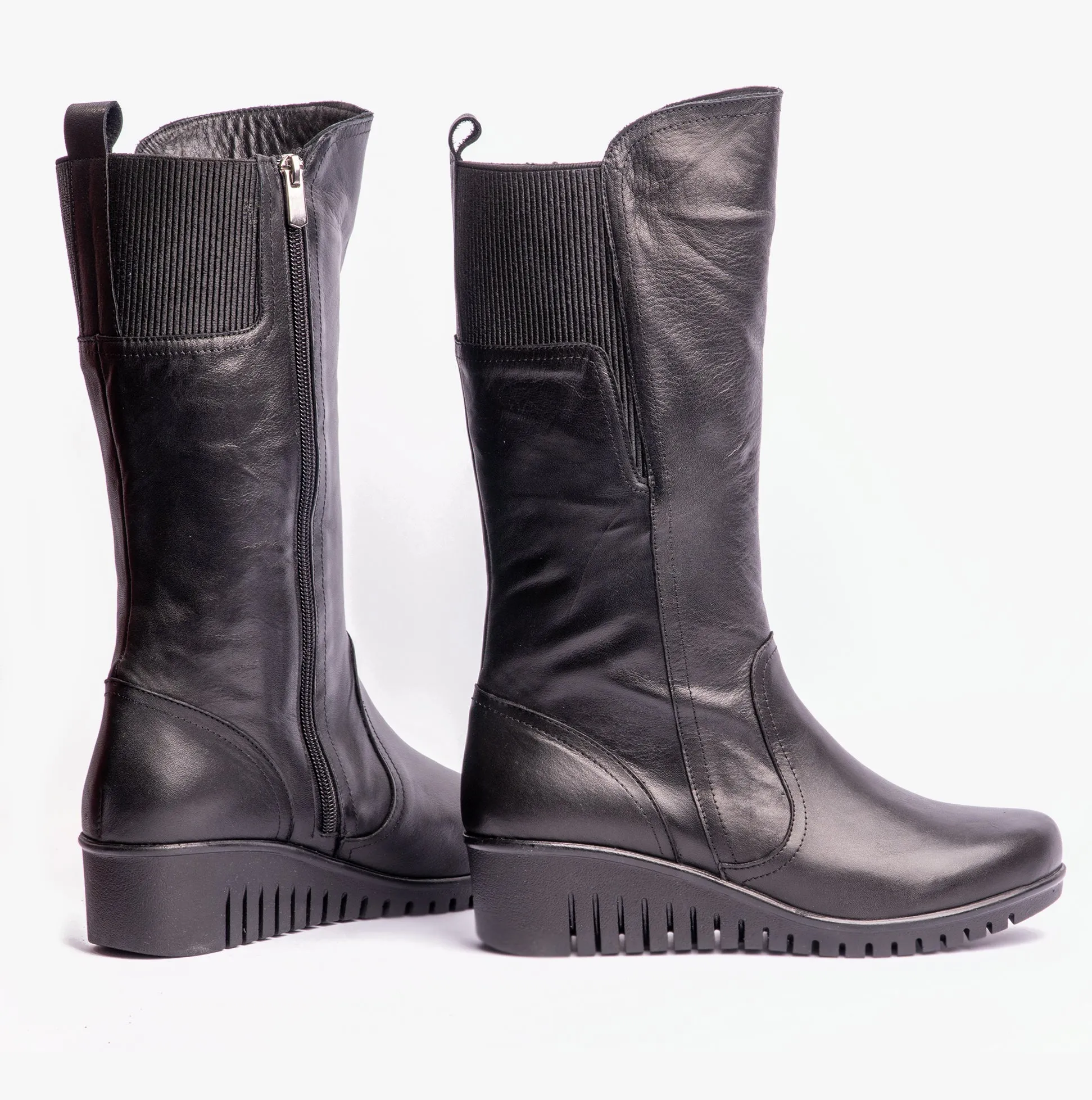 Lotus FITZGERALD Womens Tall Boots Black
