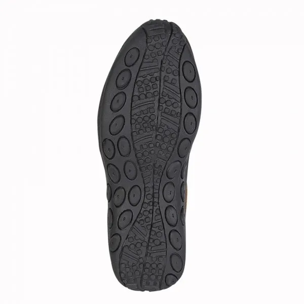 PDQ RYNO Mens Twin Gusset Jungle Casual Grey Real Suede