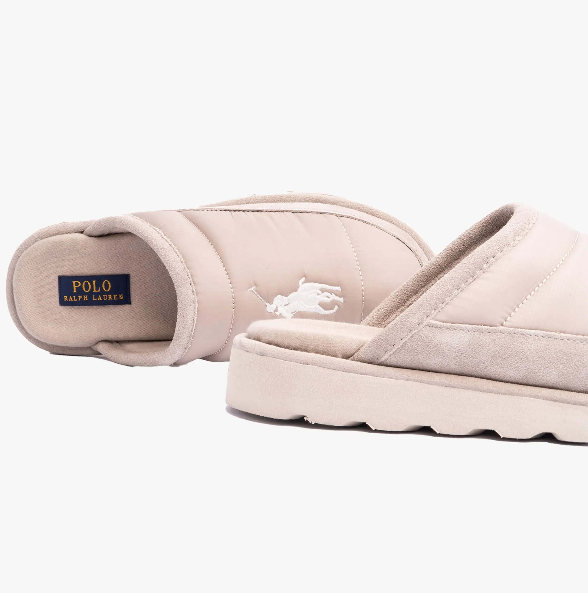 Polo Ralph Lauren READE SCUFF Mens Loafers Milkshake