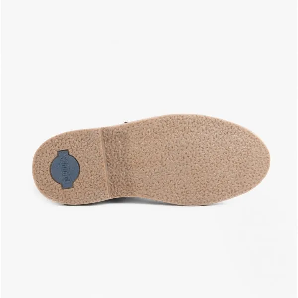 Popps VESPA Unisex Desert Boots Dark Brown