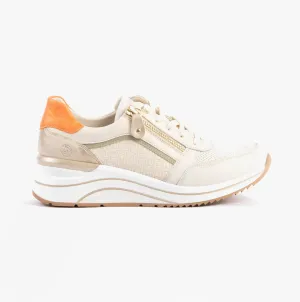 Remonte D0T10-80 Womens Shoes White Combination
