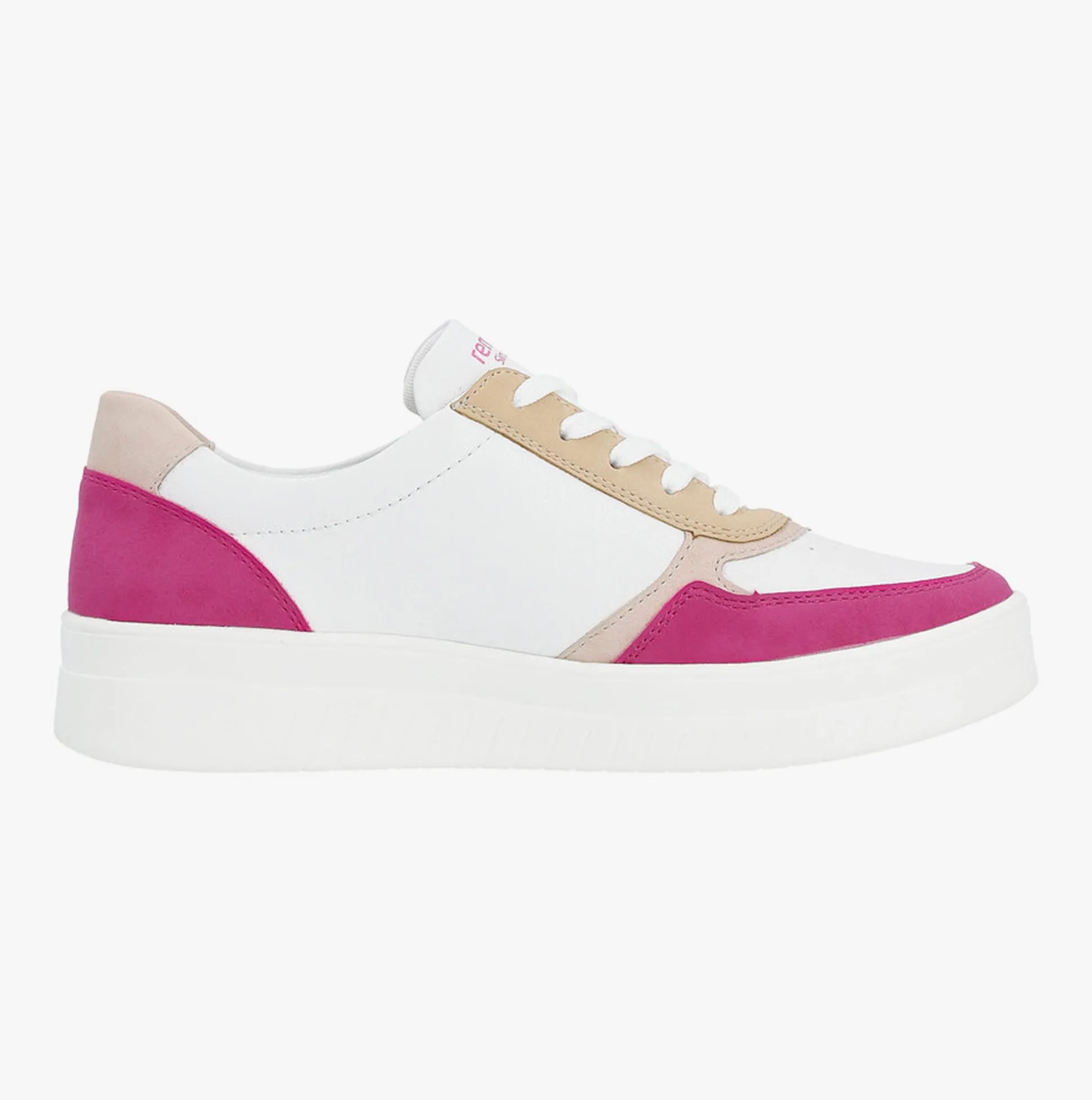 Remonte KENDRA Womens Trainers White/Fuschia