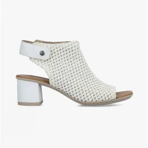 Rieker 64772-80 Womens Open Toe Shoes White