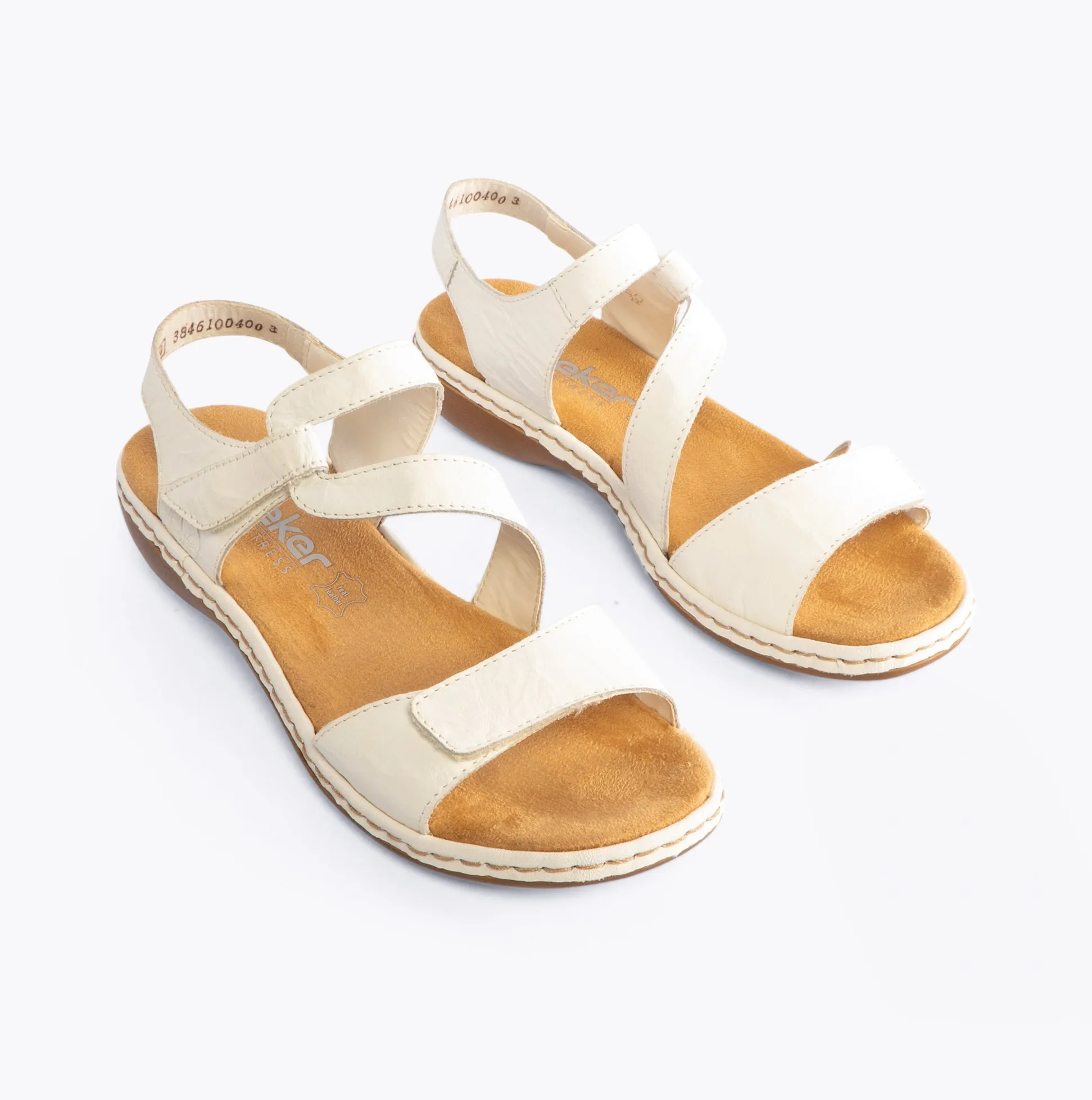 Rieker 659C7-80 Womens Sandals White