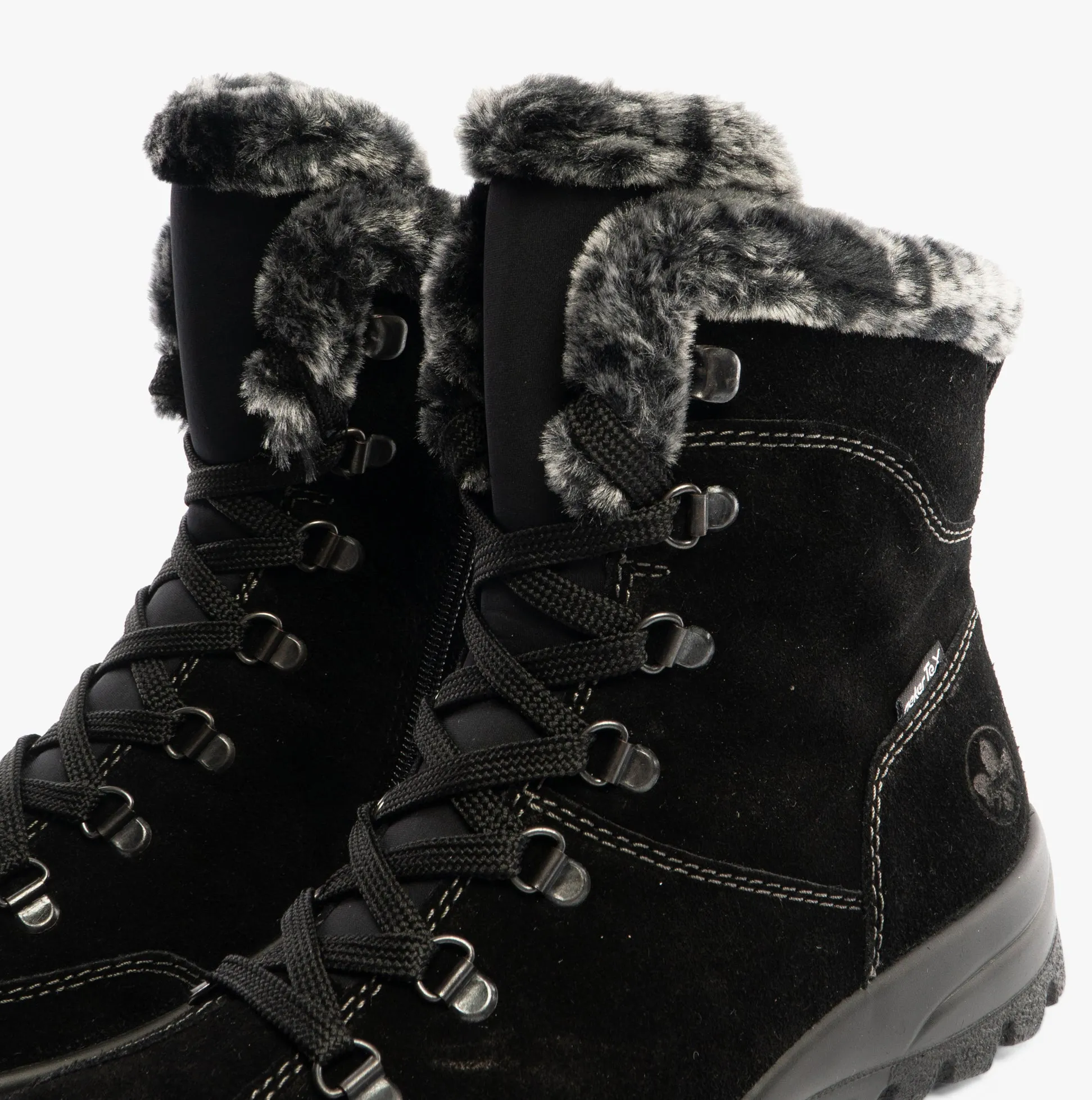 Rieker L7145-00 Womens Boots Black