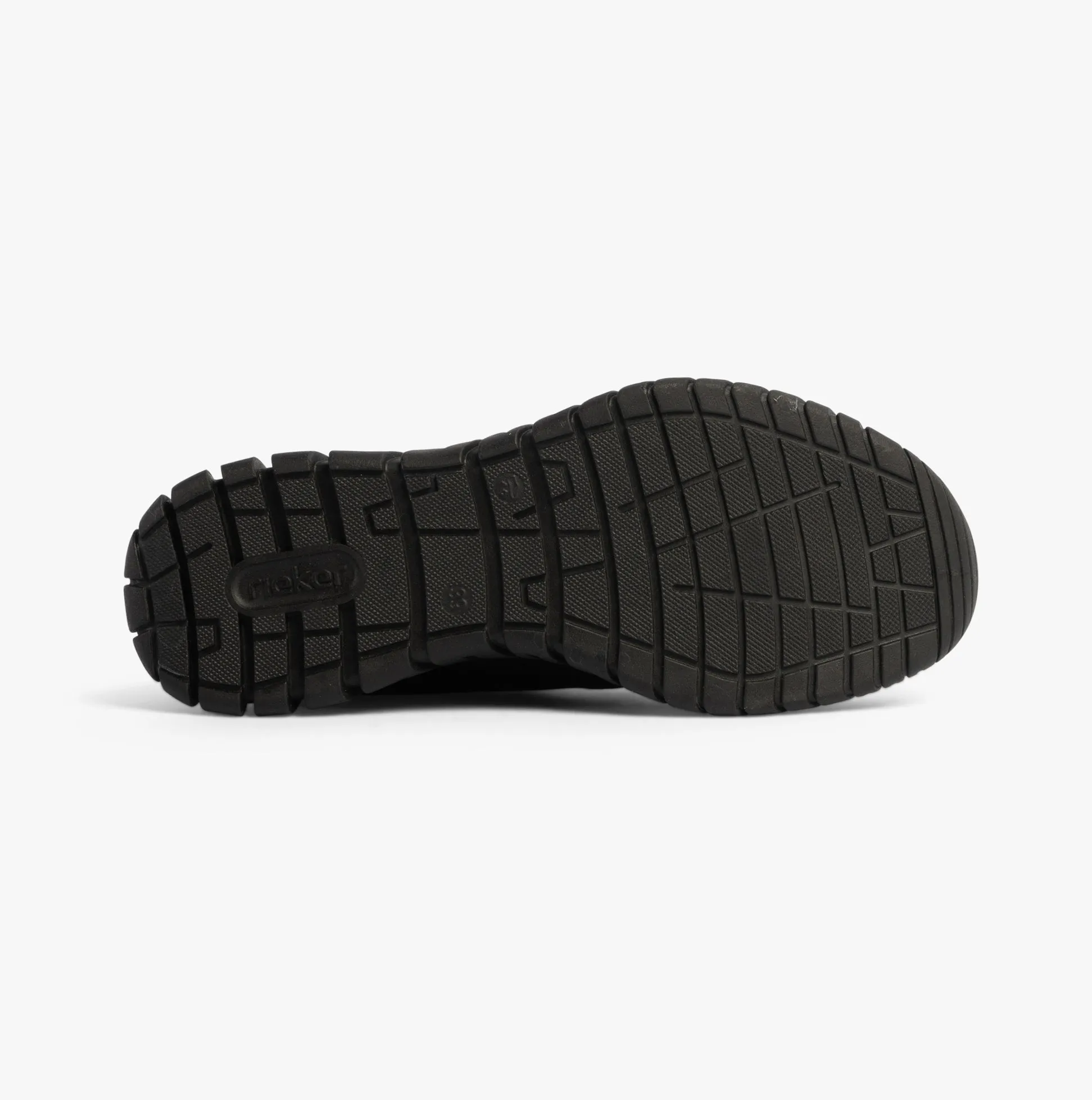 Rieker M5352-00 Womens Shoes Black