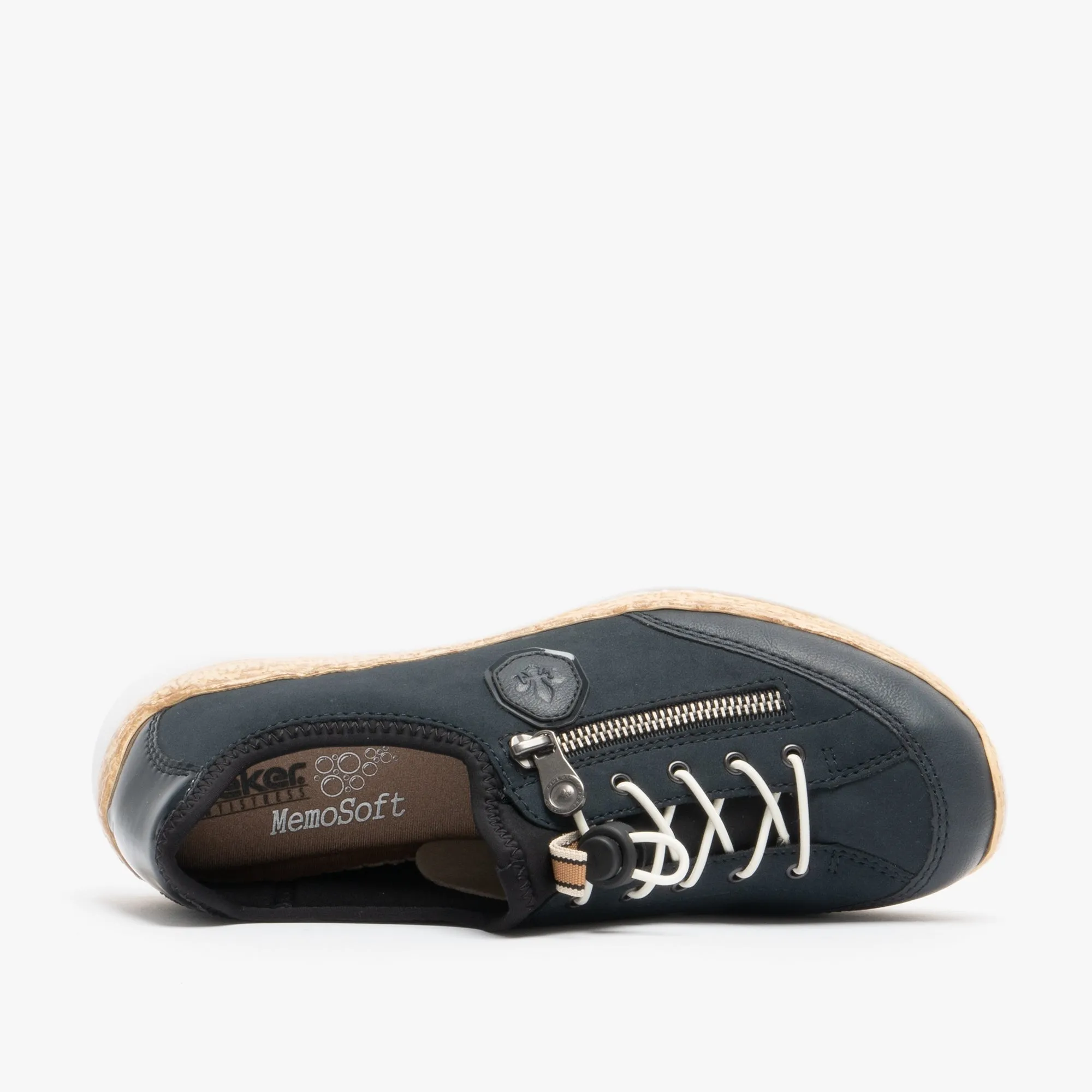 Rieker N4263-14 Womens Trainers Pacific/Marine