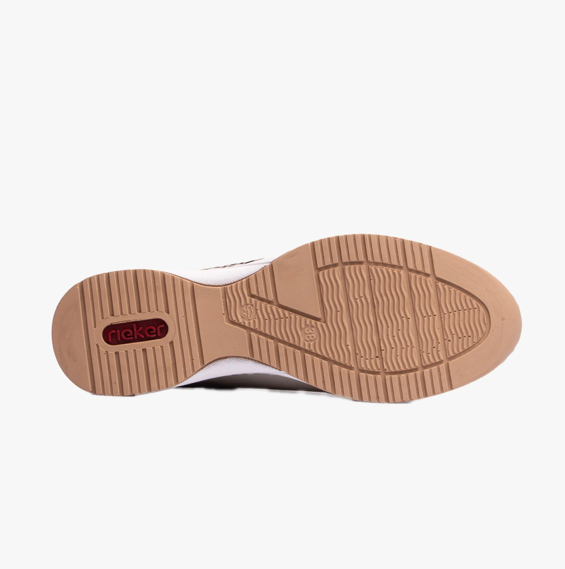 Rieker N4344-60 Womens Shoes Beige