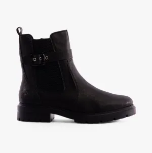 Rieker Z2856-00 Womens Boots Black