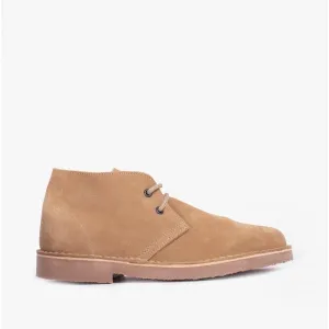 Roamers M400TS Mens Desert Boots Stone