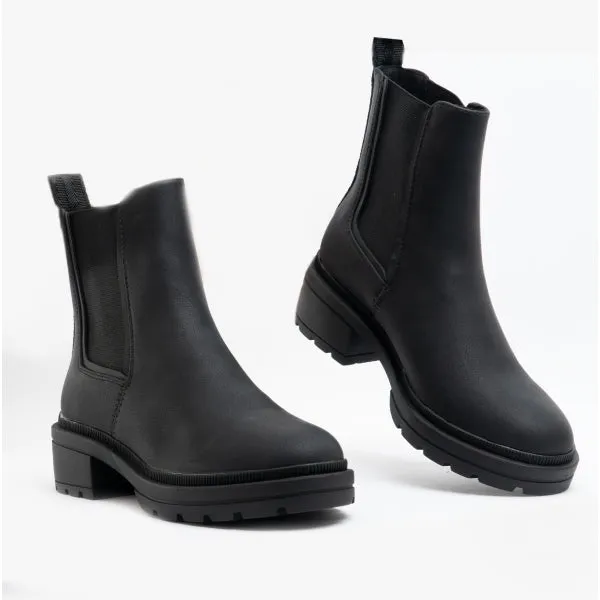 Rocket Dog IGGIE Womens Chelsea Boots Black